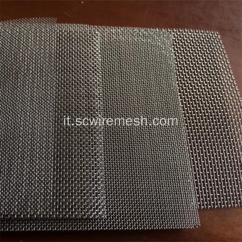 Rotolo di rete metallica in acciaio inossidabile 60 mesh